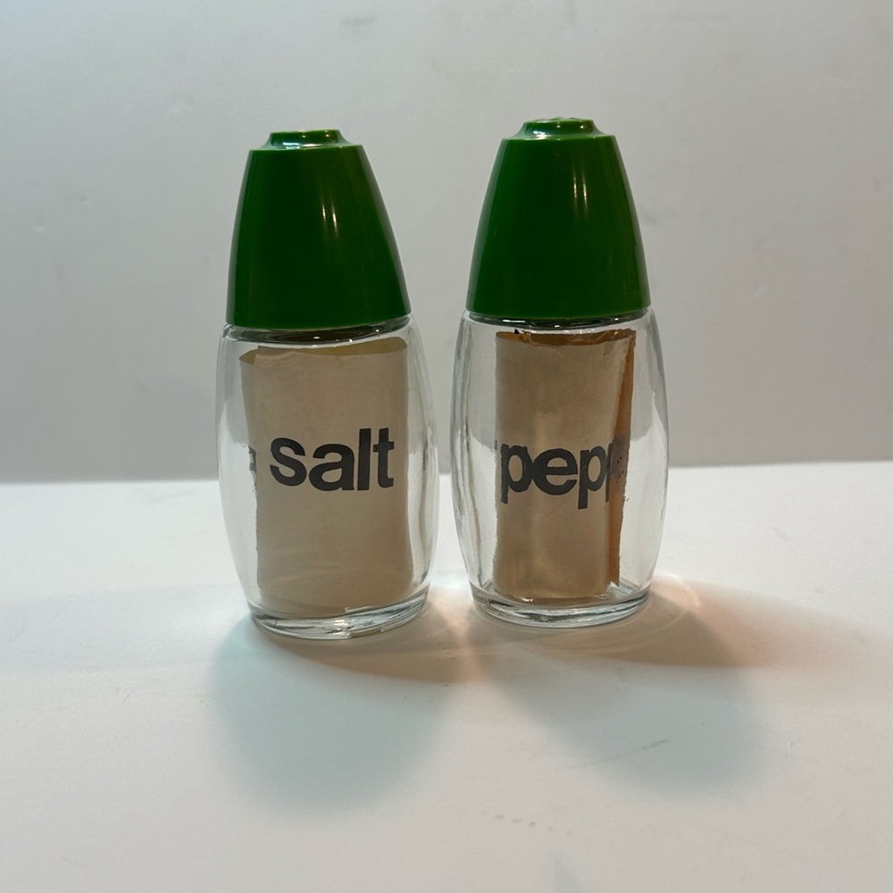 Vintage Mid century salt and pepper shakers